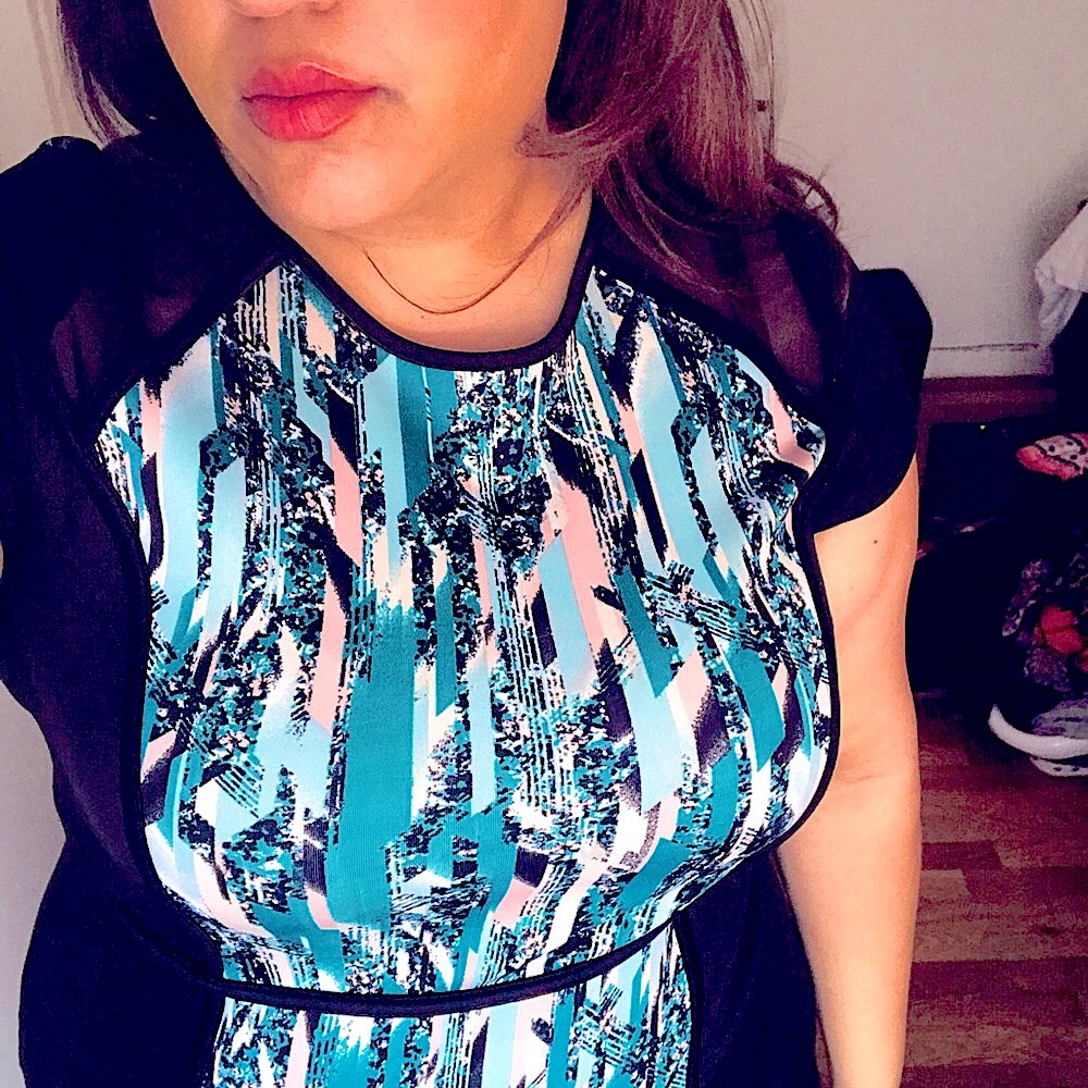 Forever 21, form fitting, knee length dress 3x